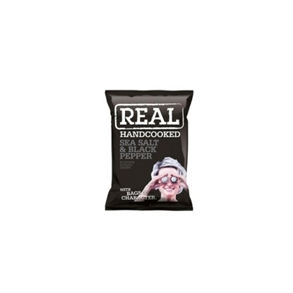 Picture of REAL CRIPS SEASALT&PEPPER 35GR